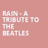Rain A Tribute to the Beatles, Hayes Hall, Naples